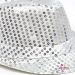 шляпа твист белая