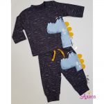 Трикотажный костюм "Дино" тёмно- синий